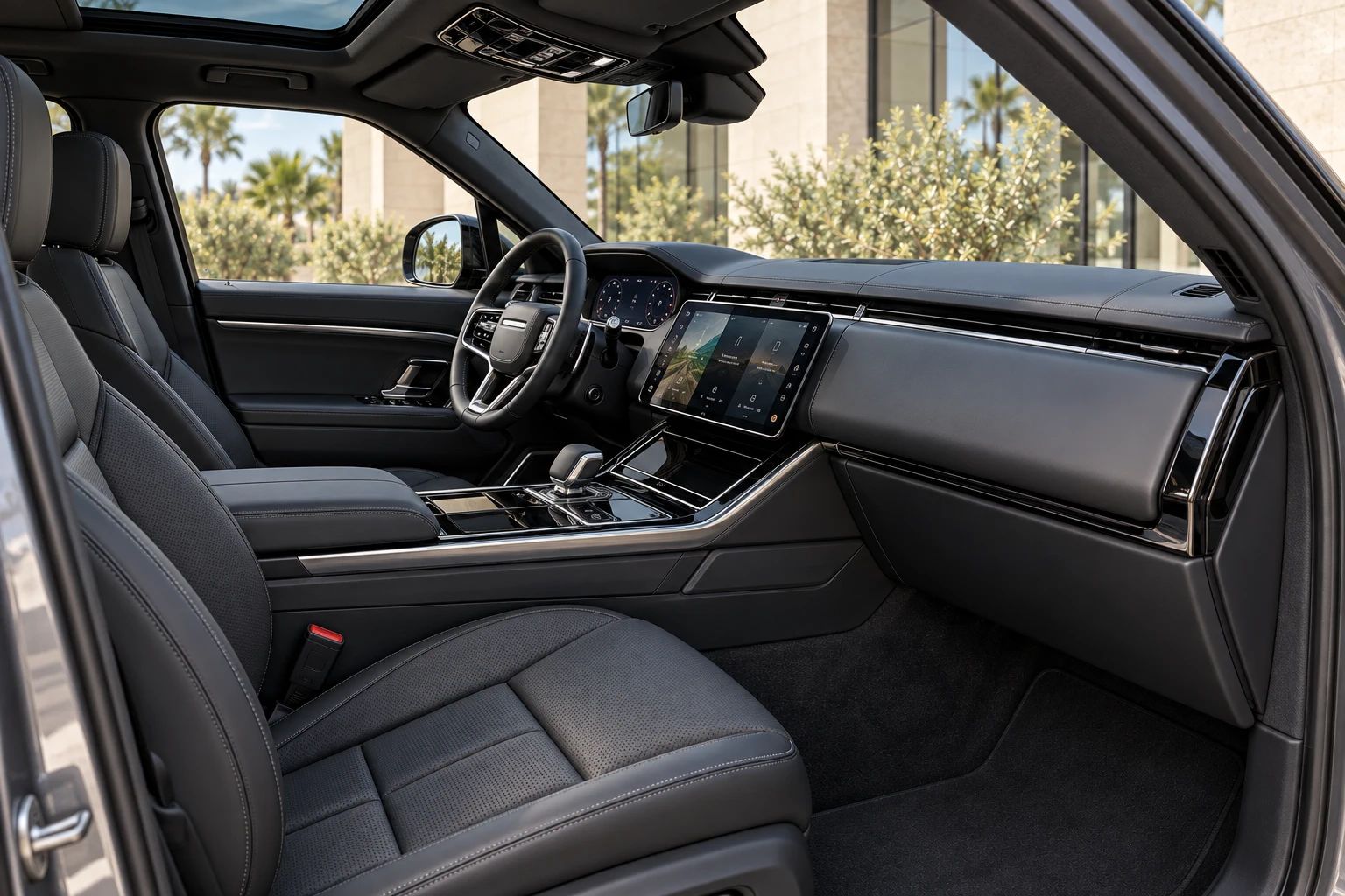 2026 Range Rover Sport rental SUV, interior view
