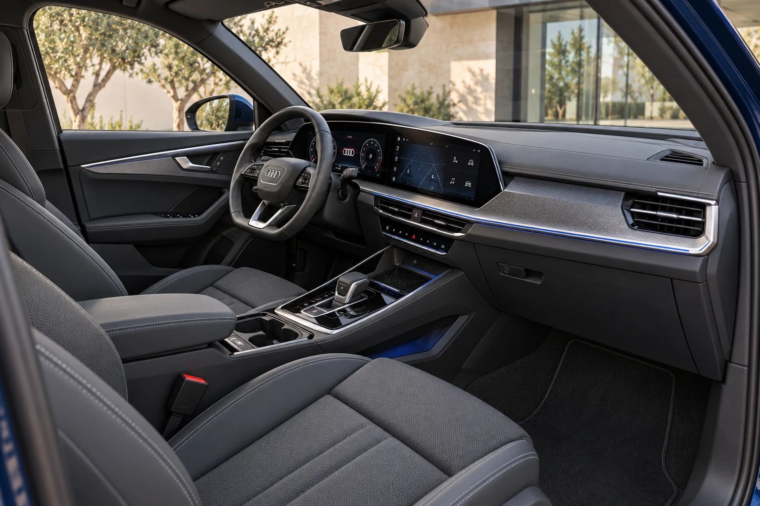 2026 Audi Q3 rental SUV, interior view