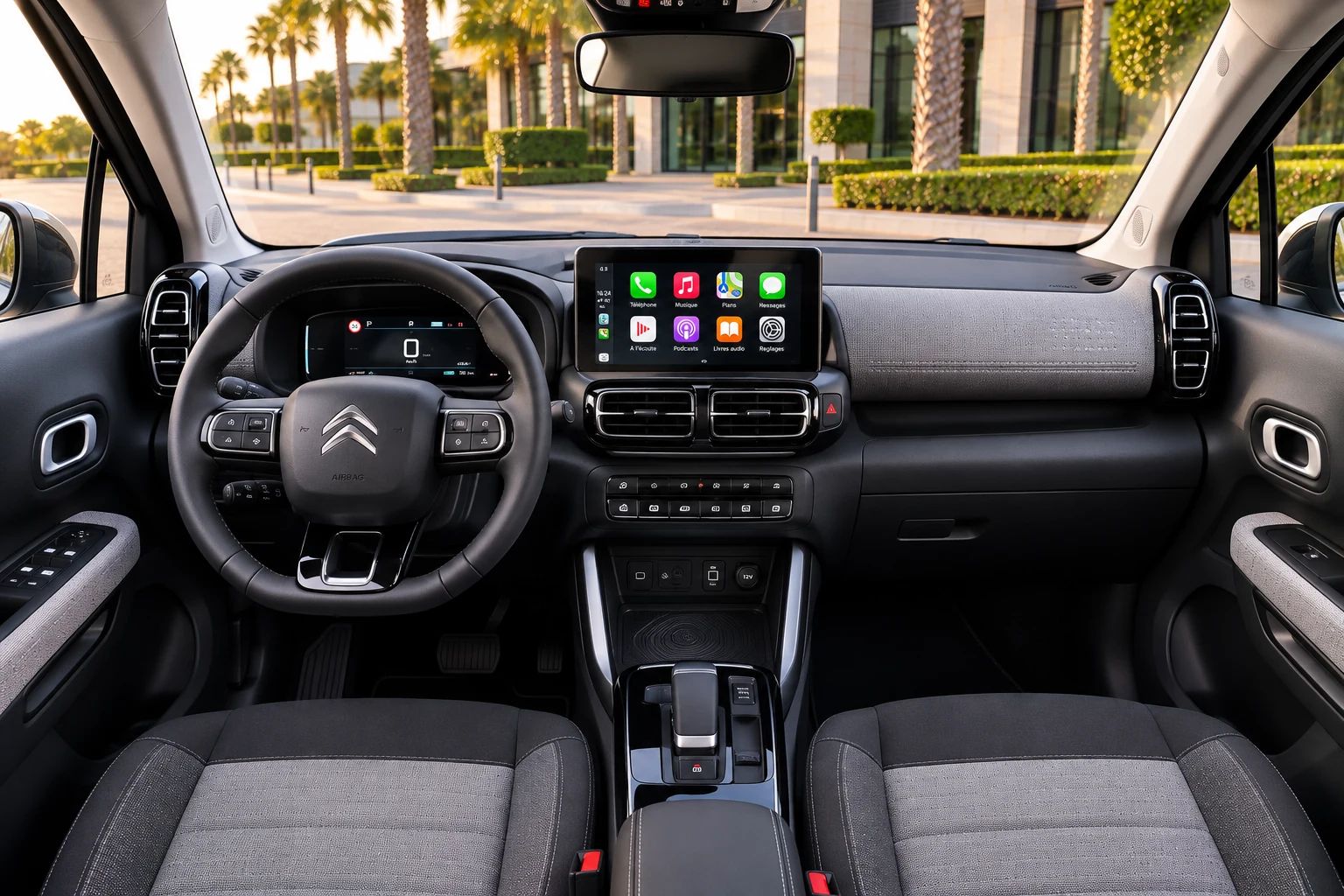 Citroën C3 Aircross rental SUV interior